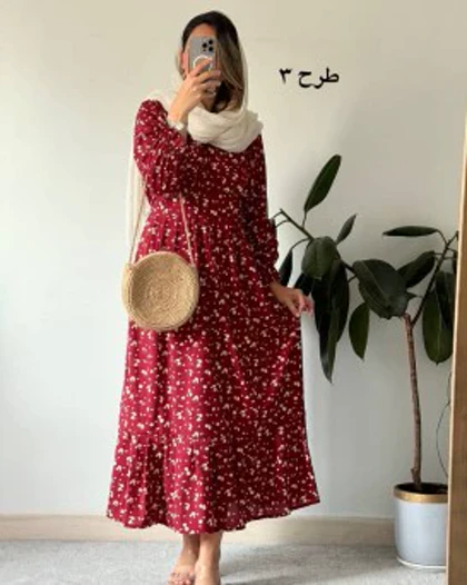 پیراهن مانتویی غزل