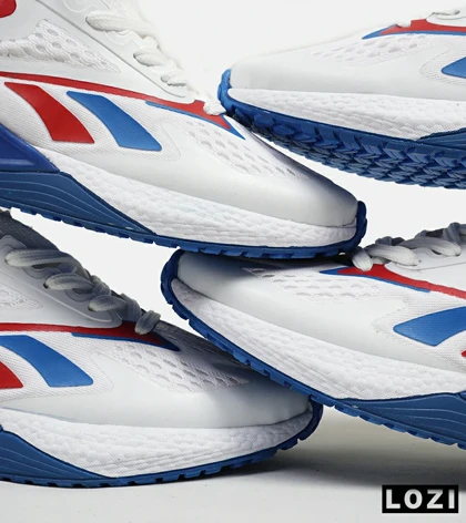 کفش کتانی سفید قرمز آبی REEBOK Speed 21 TR