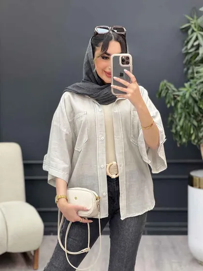 شومیز راه راه نگار