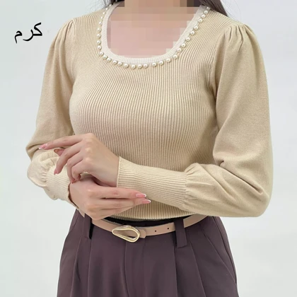 بلوز بافت مروارید 1007808