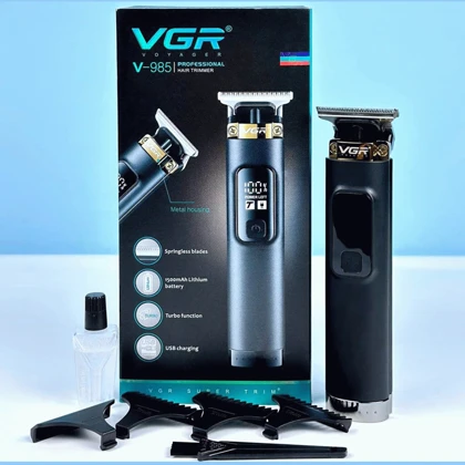 ماشین اصلاح شارژی وی جی آر VGR مدل V-985 خط زن و صفر زن