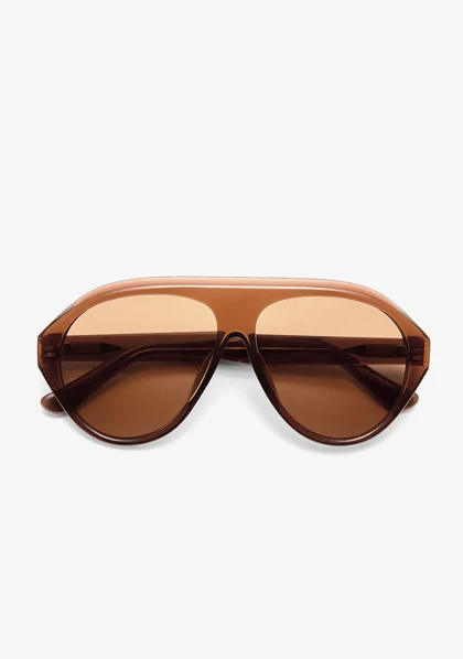 عینک آفتابی دی فرانکلین مدل D.franklin Icon Crystal Brown / Brown