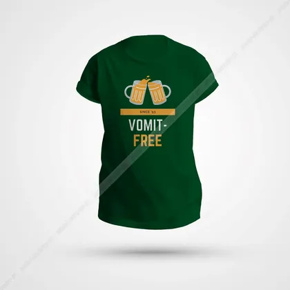 تیشرت Himym طرح Vomit Free