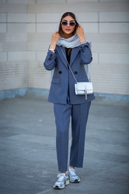 کت شلوار دو دکمه بزایاق