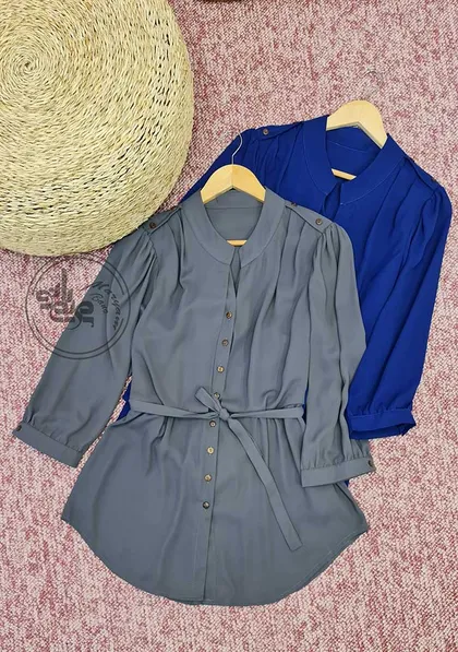 تونیک جلو دکمه
