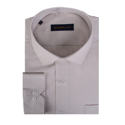 پیراهن مردانه رسمی فلورا استخوانی