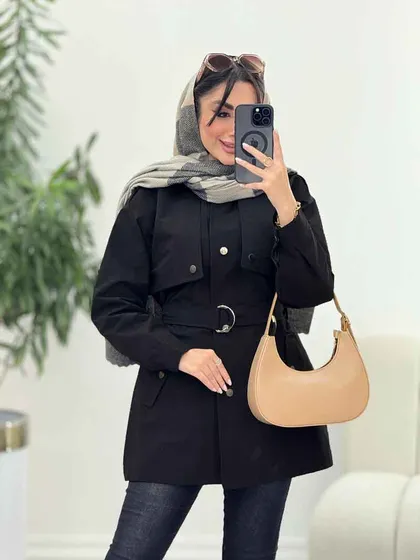 بارانی ژیله دار سپیدار