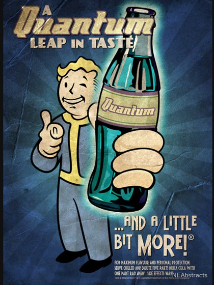 تیشرت طرح فال اوت | Nuka Cola Quantum Poster Essential T-Shirt کد 223749