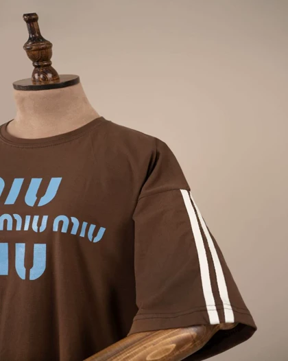 تیشرت باکسی miu miu کد 29242