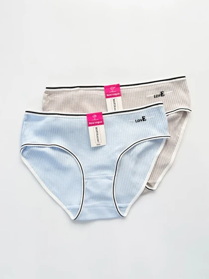 شورت اسلیپ کبریتی نوار دوزی نوشته Love