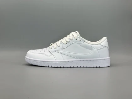 کتانی نایکی جردن1لو تراویس مستر وایت پارتی/Nike Air Jordan1 low Travis