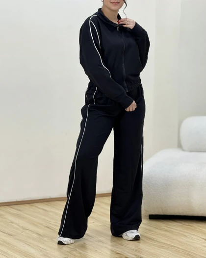 ست بامبر وشلوار مغزی