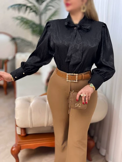 شومیز کرواتی مدل نرگس کد 50210