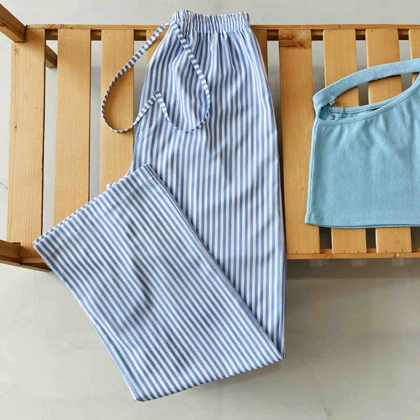 ست لباس راحتی تاپ و شلوار زنانه - کد 835