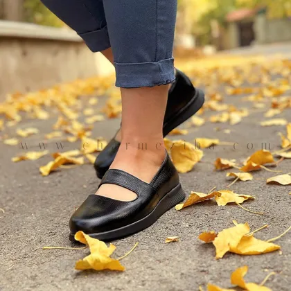 کفش مجلسی چرم زنانه CODE:809