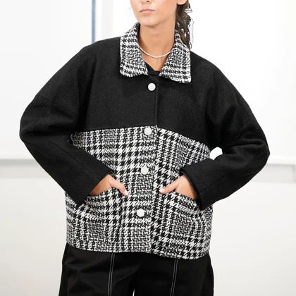 پالتو کوتاه پشمی