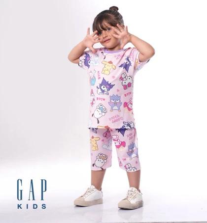 تیشرت شلوارک خانواده کرومی GAP