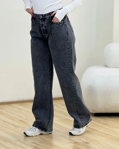 شلوارجین نیم بگ 105