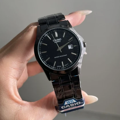 ساعت بند استیل CASIO ساعت کاسیو تاریخ شمار