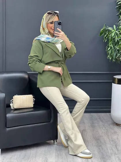 مانتو ژیله جیب نما