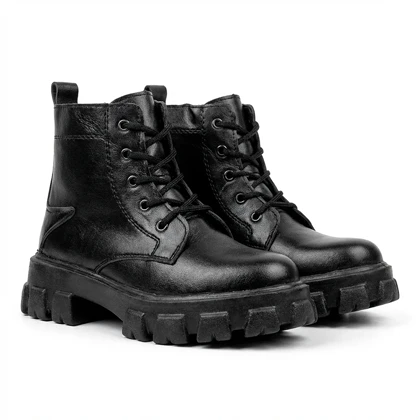 نیم بوت بندی رکسانا مشکی کد 295072