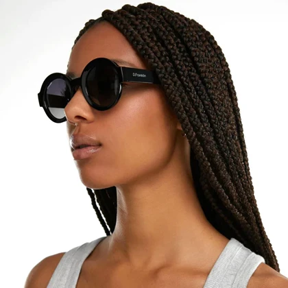 عینک آفتابی دی فرانکلین مدل D.franklin 913 / SHINY BLACK-GRADIENT SMOKE