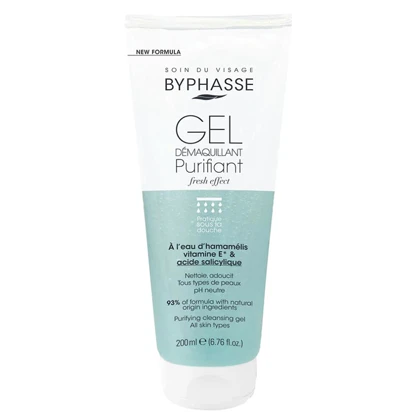 ژل شستشوی صورت بایفاس (Byphasse) 200ml مدل purifiant