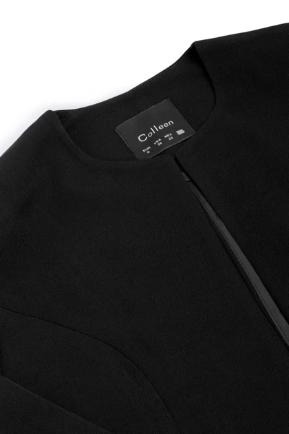 کت کرپ مشکی - 2138