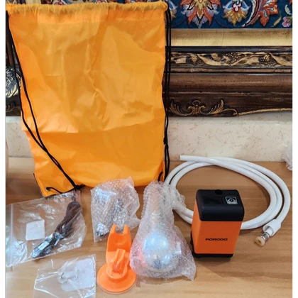 دوش حمام مسافرتی شارژی پورودو PD-LFST021-0G