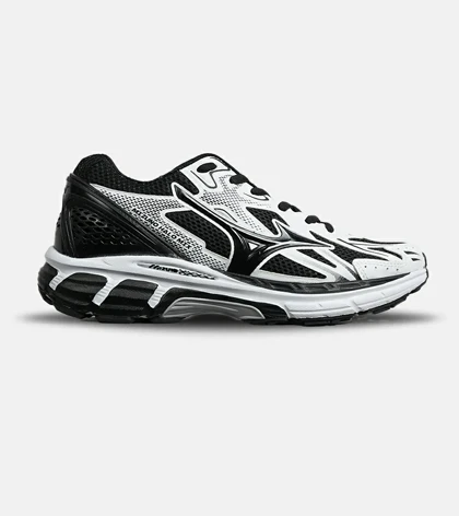 کفش کتانی مردانه سفید مشکی MIZUNO Halo Mix Cool