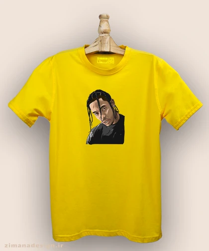 تیشرت مردانه و زنانه طرح تراویس اسکات کد 943