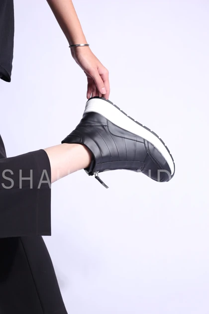 نیم بوت زنانه زیپی