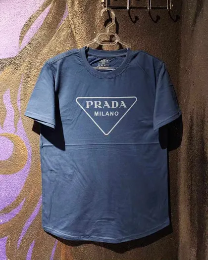 تیشرت نخی ارزان PRADA