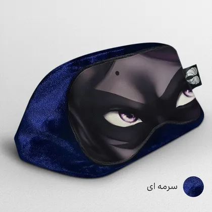 چشم بند بچگانه کاوا ماسک مدل دختر کفشدوزکی کد23