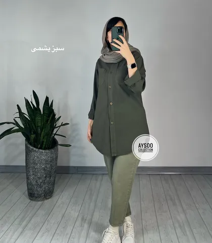 مانتو مداد رنگی تابان(ایراد دار)