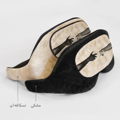 چشم بند خواب طرح Goodbye مدل Coral1