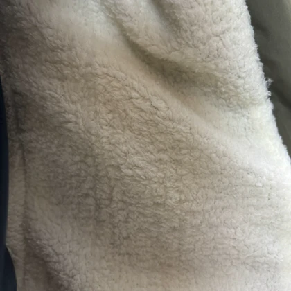 کاپشن بره ای ضد آب سبز ارتشی