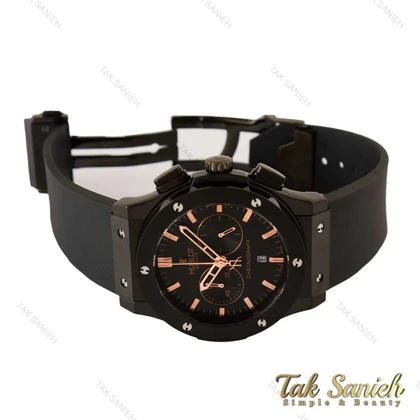 ساعت هابلوت مردانه مشکی سه موتوره Hublot-4158-G
