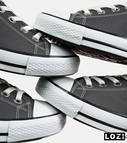 کفش کتانی مردانه و زنانه طوسی All STAR مدل 7082