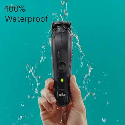 ماشین اصلاح و تیغ ژیلت براون مدل MGK7490