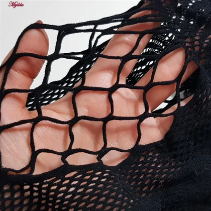 سرهمی فانتزی زنانه مدل فاق باز کد 4855-70210 رنگ مشکی