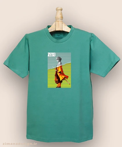 تیشرت مردانه و زنانه طرح شیطان کش شخصیت زنیتسو کد 896