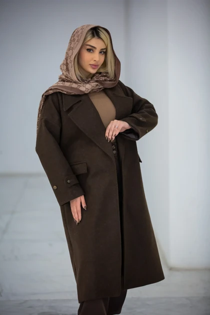 پالتو فوتر بلند آستین پاگون