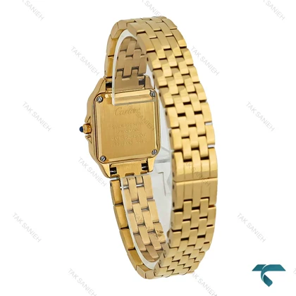 ساعت طلایی کارتیه پنته زنانه اسمال صفحه جدید Cartier-7258-L