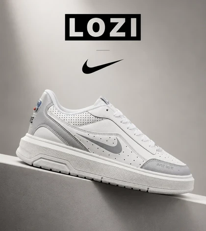 کفش کتانی مردانه و زنانه کرم NIKE Just Do It مدل 7808