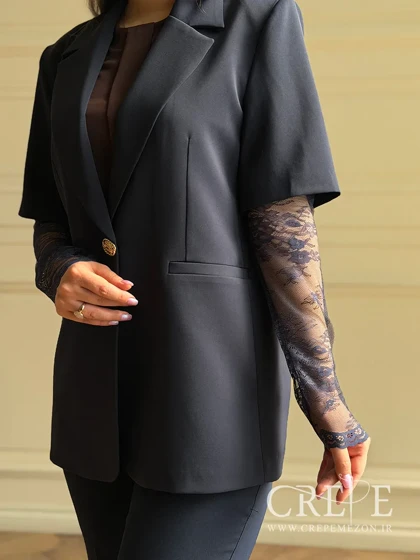 کت تک هرمس آستین دانتل