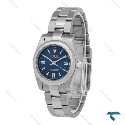 ساعت رولکس اویستر پرپچوال زنانه صفحه سرمه ای Rolex-6891-L