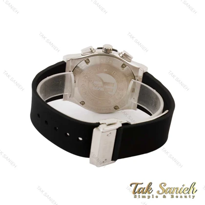 ساعت هابلوت مردانه سه موتوره سیلور صفحه سفید Hublot-4434-G