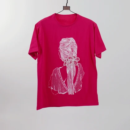 تیشرت دختر مرواریدی