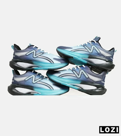 کفش کتانی مردانه و زنانه آبی مشکی NEW BALANCE More Trail v3